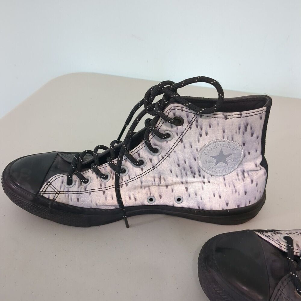 Converse Futura x Chuck Taylor All Star 2 High Black Silver 10 mens